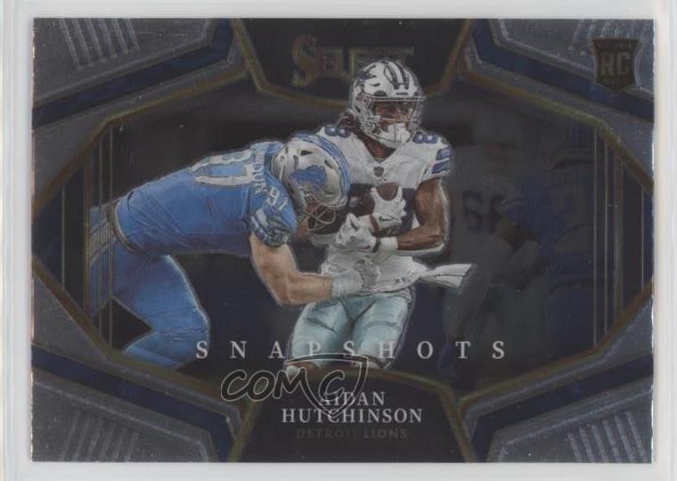 2022 Panini Select Snapshots Aidan Hutchinson #SS-24 Rookie RC 1it5