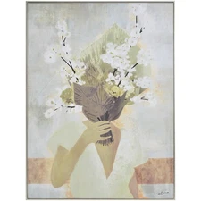 Renwil OL2116 Casoria Multicolor and Champagne Canvas Art