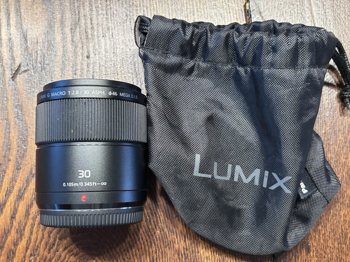 Panasonic Lumix G Macro 30mm F/2.8 ASPH Mega O.I.S Lens 