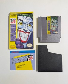 Batman: Return of the Joker Nintendo 1991 NES Completo Probado Funcionando