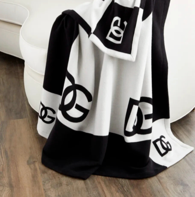 Dolce & Gabbana Casa Logo Throw Blanket New With Tags | eBay