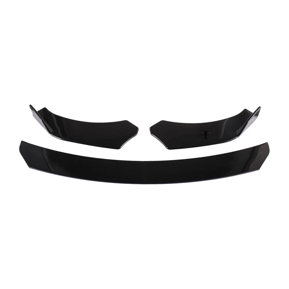 For Volvo S60 S80 S90 Front Bumper Lip 86" Side Skirt Rear Bumper Lip Black Foto 4 de 4