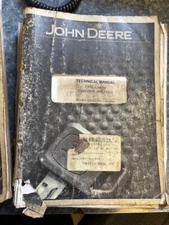 John Deere 744E Loader Tech Service Repair Manual & Parts Catalogues 4 books