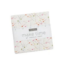 Moda MAKE TIME Charm Pack 24570PP 42 5" Quilt Fabric Squares - Aneela Hoey