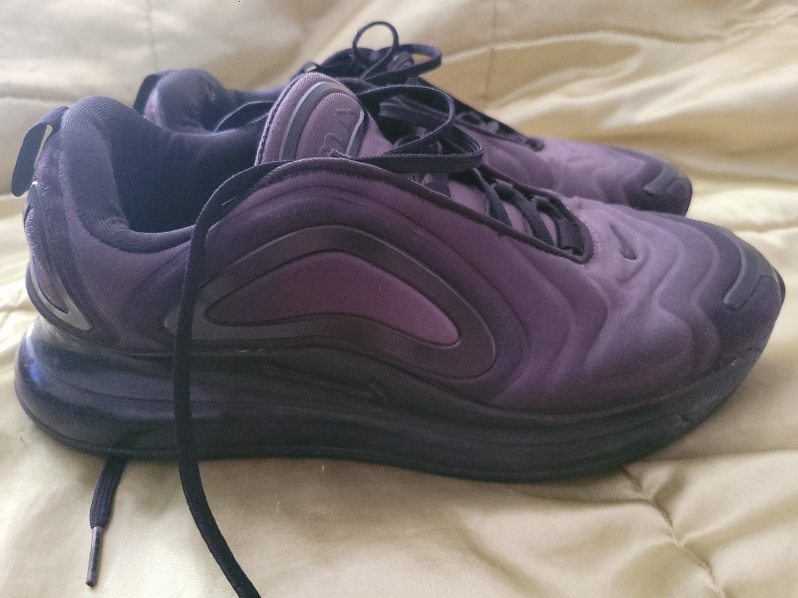 Nike Air Max 720 Triple Black Anthracite Shoes Sneakers AO2924-004 Mens 9.5  | eBay