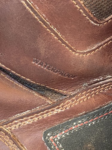 Red Wing 4454 BRNR XP 8" Waterproof SteelToe Boot Mens 9.5 400 Gram Insulation - Picture 17 of 22