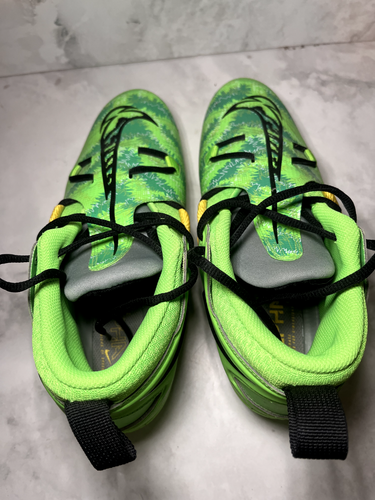 Botines de fútbol para hombre talla 8,5 Nike Alpha Menace Neon Pro 3 Mid afeitadora cortes afilados - Imagen 6 de 12