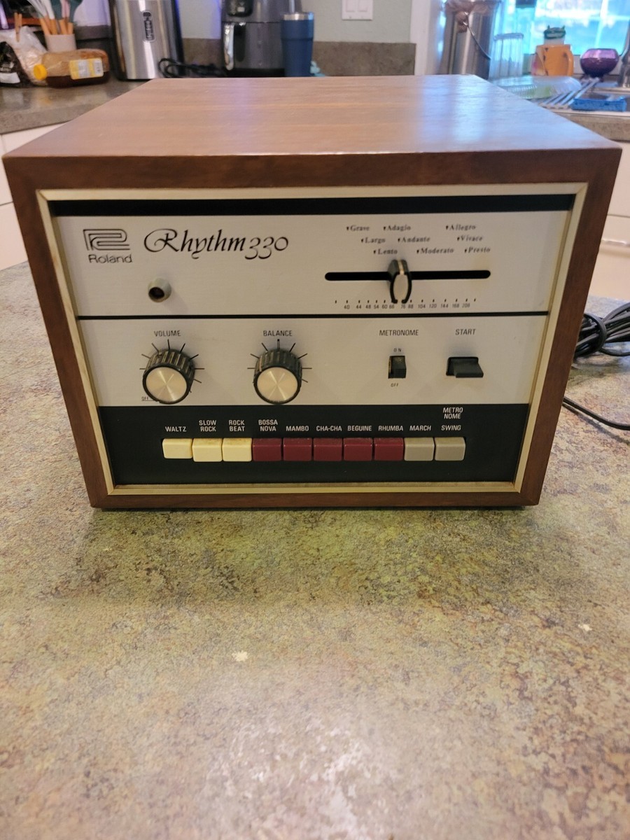 Roland ローランド　リズムマシン　Rhythm330 RARE Vintage ROLAND Rhythm 330 Analog Drum Machine ~ AS IS