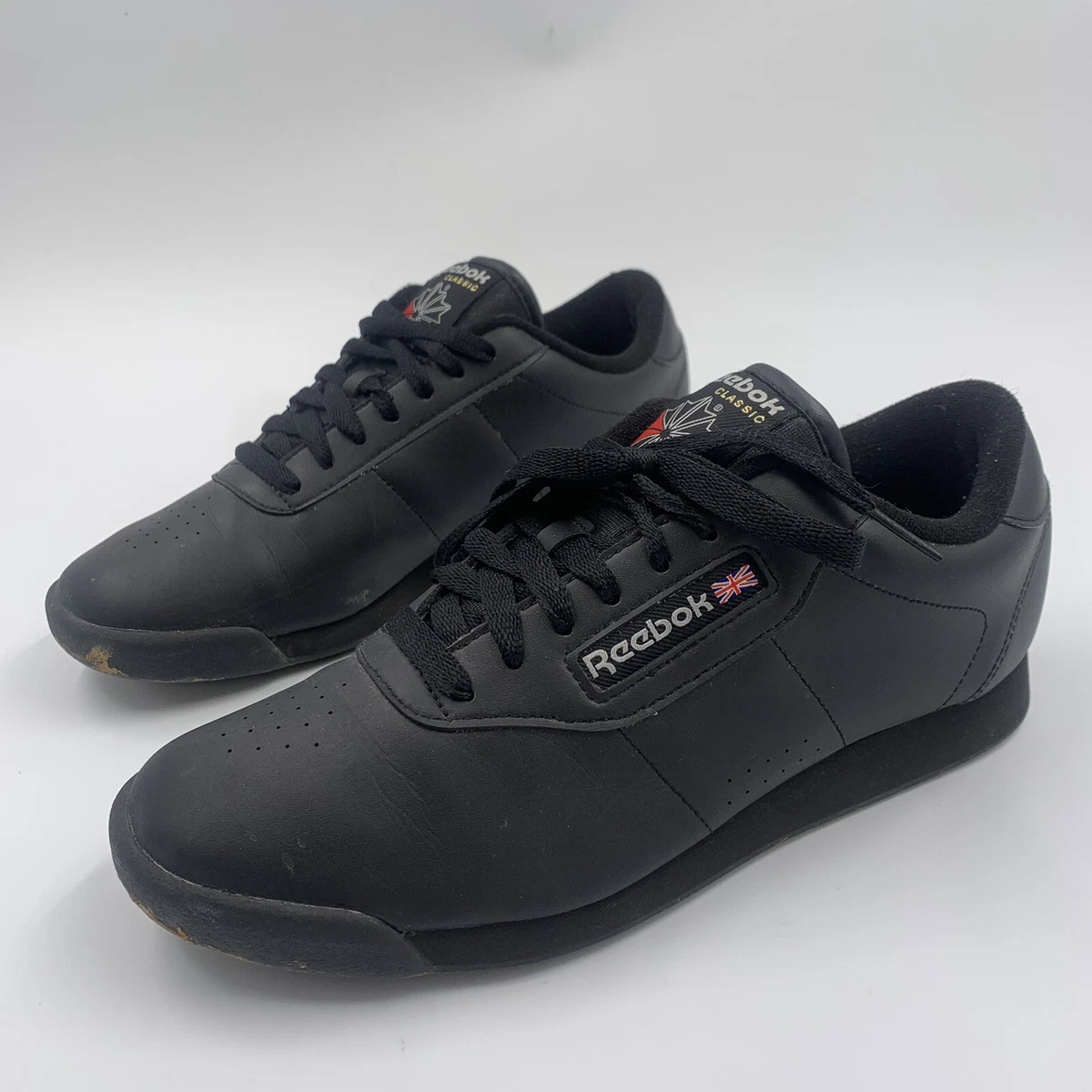 Reebok Black Sneakers Women&#039;s Size Jack Athletic Running Shoes | eBay