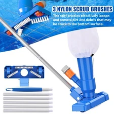 Upgraded Handheld Pool Vacuum for above Ground Pool - Swimming Pool Jet Cleaner