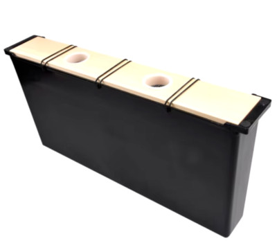 Honeybee Hive Frame Feeder - Pro Feeder Beekeeping  2 Deep Frames wide 1.5 GAL
