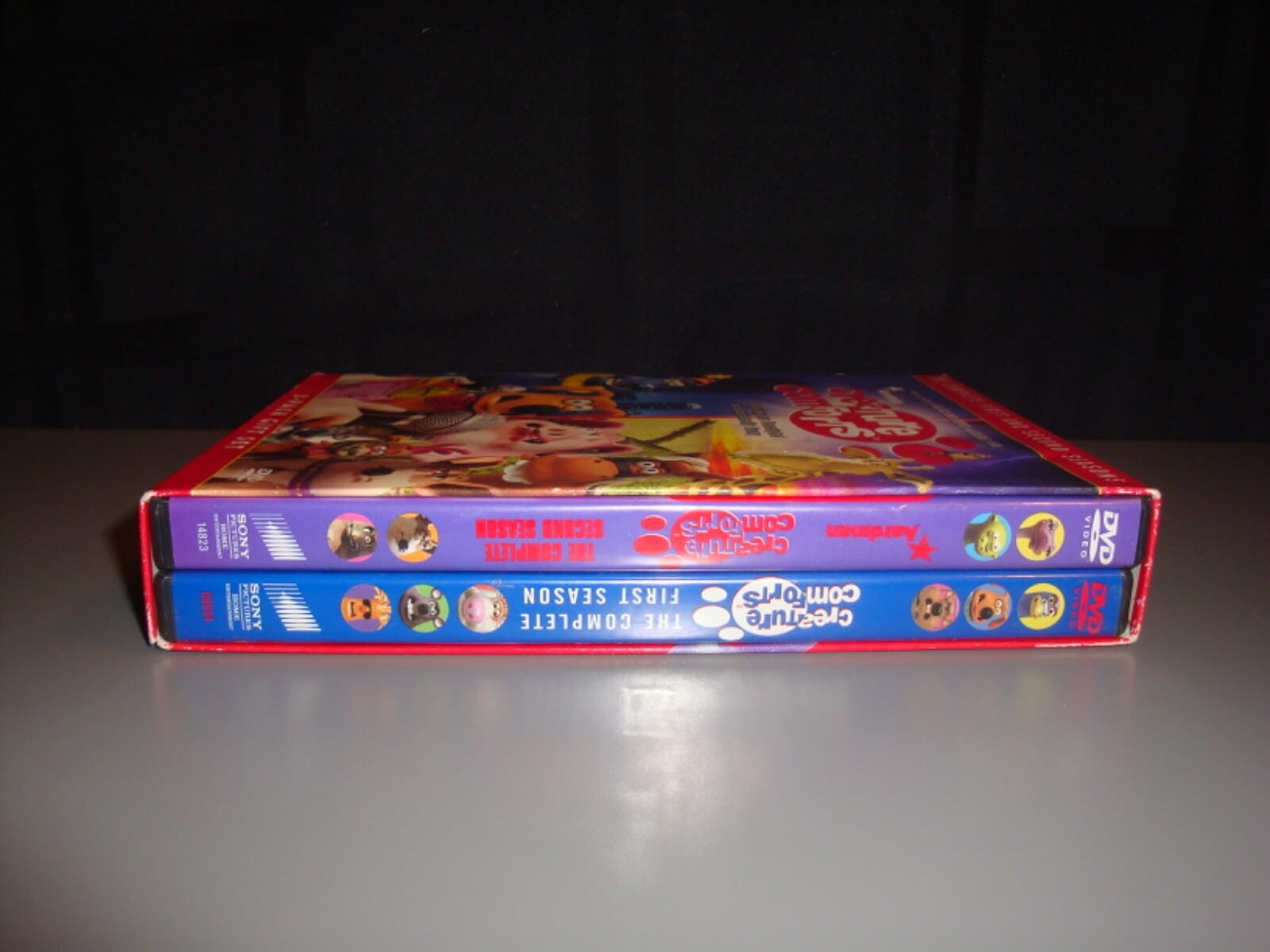 Creature Comforts TV Series Seasons 1 & 2 DVD Box Set Lot Cartoon Animation
