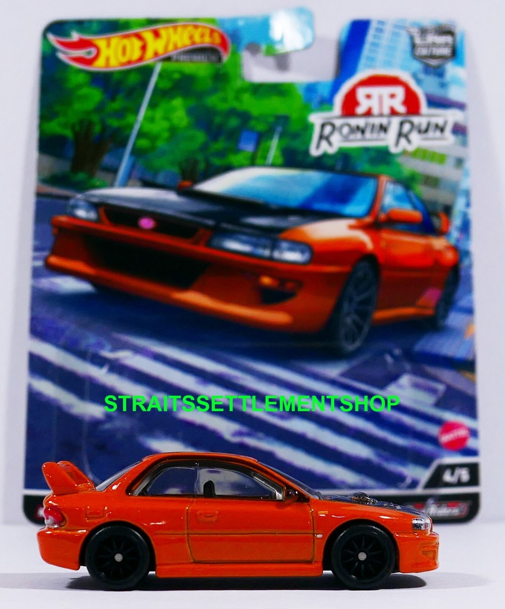 HOT WHEELS 2022 RONIN RUN '98 SUBARU IMPREZA 22B-STi VERSION LOOSE