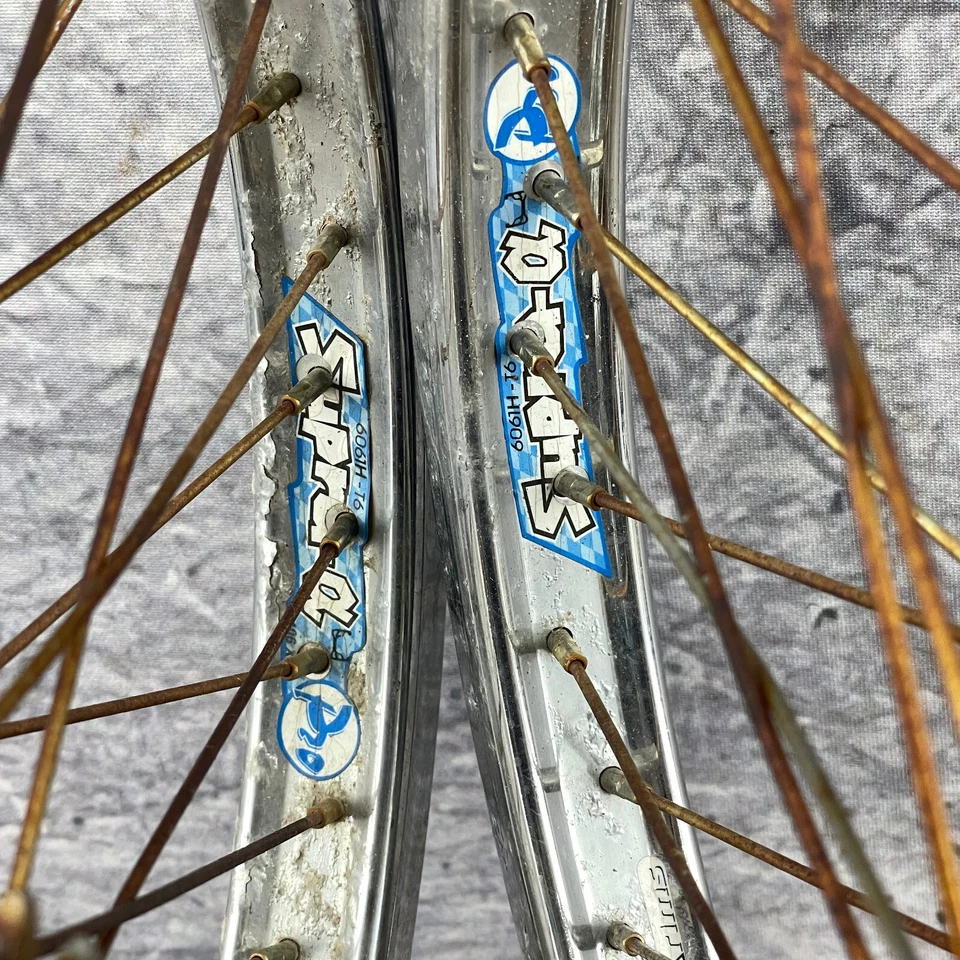 Juego de ruedas GT Mohawk BMX Tour 2 48h 48 años 90 Old School Freestyle 3/8 Supra Pro 20 Foto 4 de 4