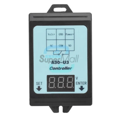 Relé de control de detección de voltaje de CC 6-80V/48V60V carga y descarga de batería