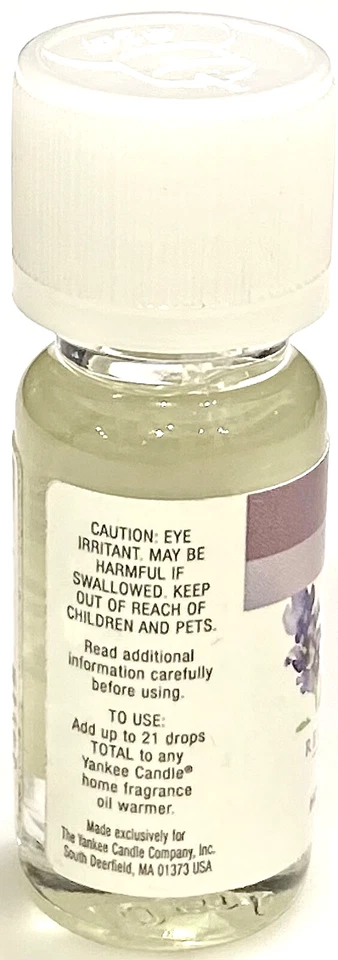 Aceite de fragancia Yankee Candle Relaxing Rituals LAVANDA CALMA 0,33 fl oz RETIRADO Foto 3 de 3
