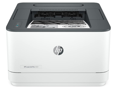 NEW HP LaserJet Pro 3001dw Laser Printer Black And White Wifi Mobile Print