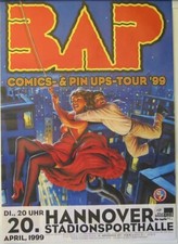 Bap - Comics And Pinups Tour Rare Original Tourposter