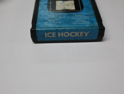 Ice Hockey (Atari 2600, 1981) Cart Only - Picture 2 of 2