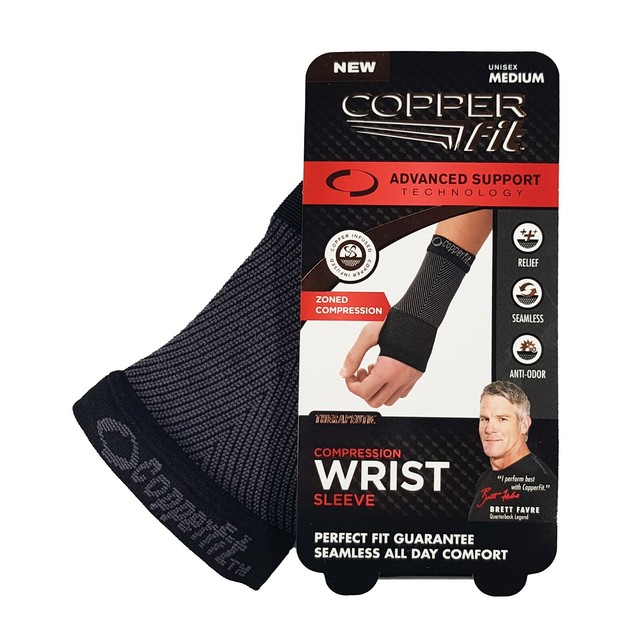 3 PACK COPPER FIT WRIST RELIEF + ENERGY COMPRESSION SOCKS ALL SIZE S/M