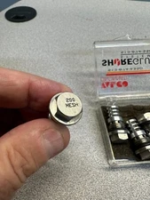 VALCO CINCINNATI SHURE-GLUE 769XX870 HOT MELT IN LINE FILTER. 200 MESH (QTY-2)