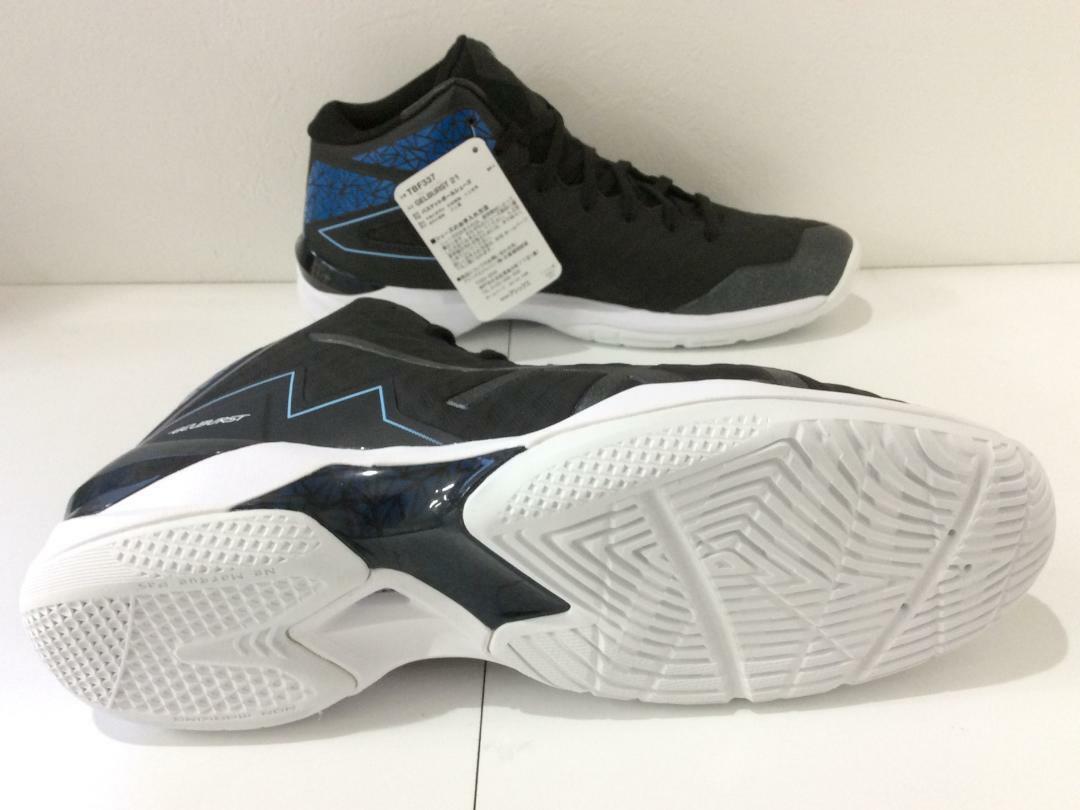 ASICS basketball shoes Gel Burst 21 TBF337 Black / Black 28cm US10