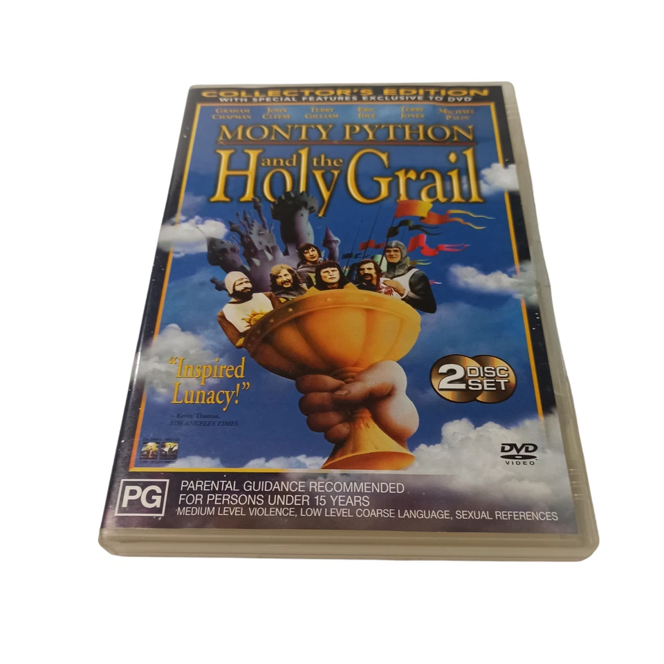 Monty Python & the Holy Grail DVD Adventure Comedy Family Historical King Arthur - Image 3 of 4