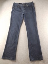 Tribal Denime Floriane Women's Jeans Size 28/6 Blue Slim Straight Mid Rise 31"