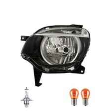 Halogen Scheinwerfer links H4 für Renault Twingo III inklusive Lampen