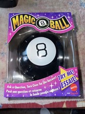 Magic 8 Ball Toy Vintage Game Fortune Teller Kids Lucky Answers Mattel 30188