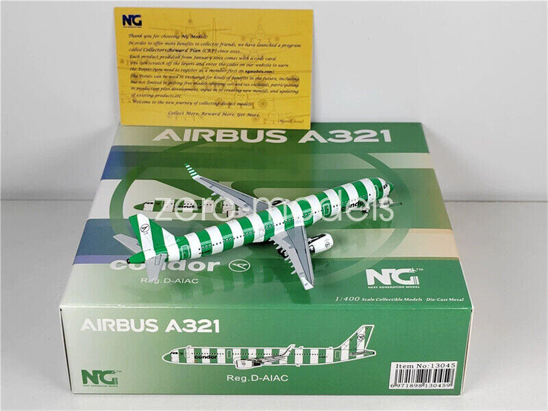 1/400 scale NG Models Condor for Airbus A321 D-AIAC Island