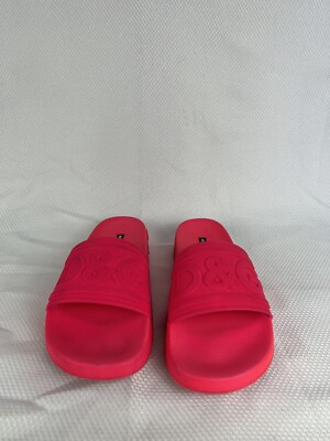 Dolce Gabbana DG Saint Barth Slide Fushia Jelly Rubber 40/10 w