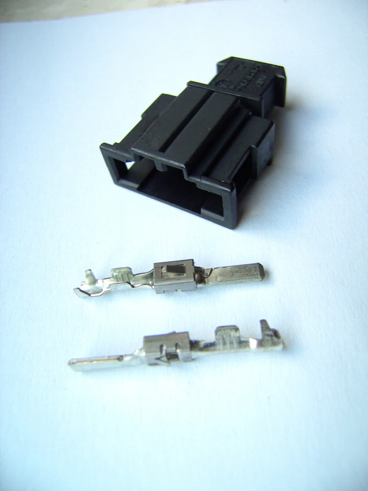 191 972 712 carcasa de pasador conector 2 polos VW y 2,8 enchufe plano contactos pin ́s - Imagen 1 de 1
