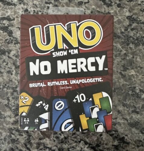 Mattel UNO Show em No Mercy Card Game for sale online