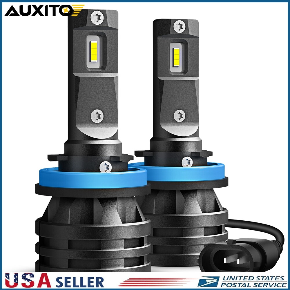 AUXITO H11 LED Headlight Conversion Kit Low Beam Bulb Super Bright 24000LM White