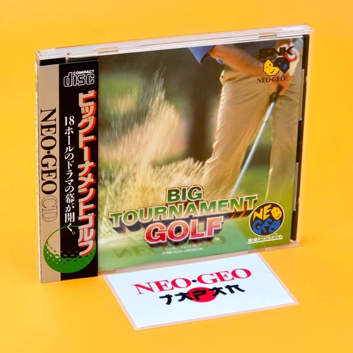 BIG TOURNAMENT GOLF NEO GEO CD NEOGEO SNK JP (E)
