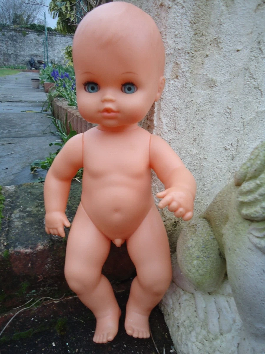 Poupée Sebino Italie 1977 vintage - Yeux blonds bleus - Jouet pour poupée rétro - France