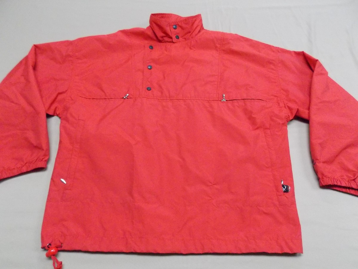 VTG 80s Pro Roffe Ski Team Shell Pullover Windbreaker Coat Jacket