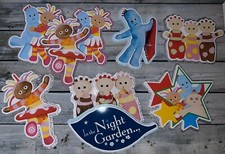 In The Night Garden Cake Topper Set Birthday Personalised Iggle Piggle Daisy