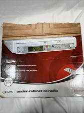 Under Cabinet Digital CD Radio Products International KCCD3004DP-S CD Player