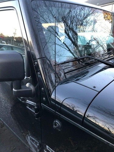 21" Black Antenna Mast AMFM for JEEP WRANGLER 1987-2006 YJ/TJ 1987-1997-2006 New - Zdjęcie 14 z 20