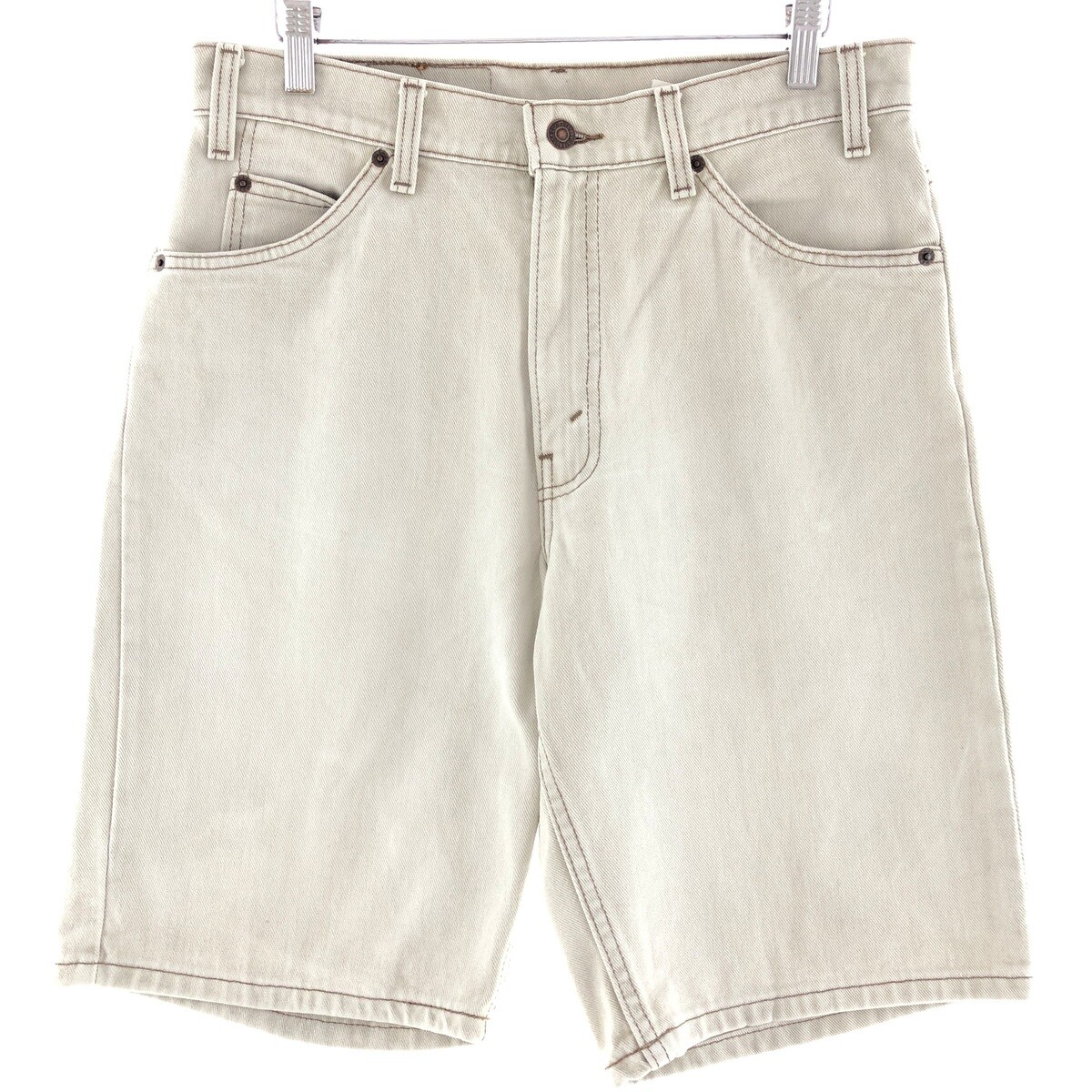 90s USA製 Levis550 damaged denim shorts Vintage 90's • NWT Levis 550 Orange Tab Denim Jean Shorts