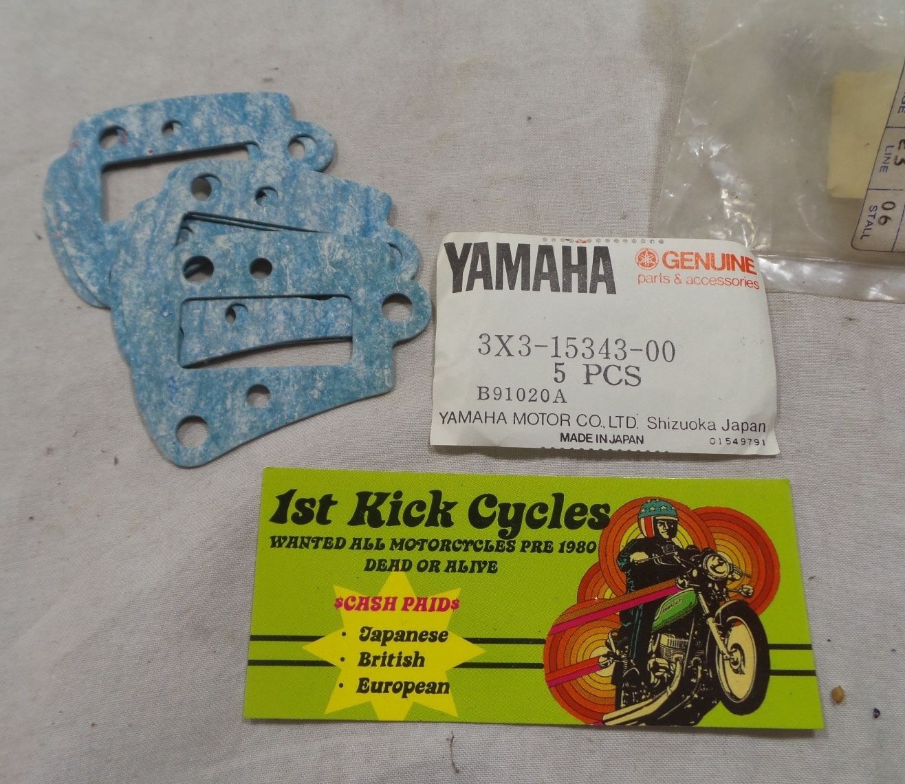 Yt175 Pro Tech NOS YAMAHA YT125 YT175 TRI-MOTO NOS OEM Drain Gasket 3X3-15343-00 | eBay