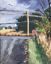 Acrylic Painting- "A Late Summer Evening"