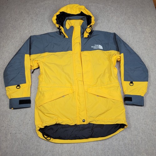 The North Face Vintage 90’s Gore-Tex Mountain Guide Jacket Womens XS Yellow