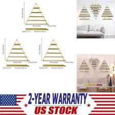 Wall-mounted?5-tier Salon Nail?Polish?Display?Rack Cosmetics Display?Shelves NEW