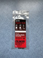 Olson SC411DZ 5" Regular Tooth Scroll Saw Blade 0.1 x 0.022
