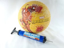 Iron Man Playground Recreational Ball Marvel Avengers Inflatable Rubber/ 8.5" Di