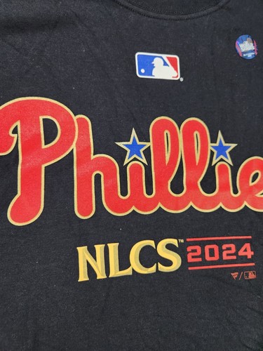 Philadelphia Phillies NLCS 2024 T-Shirt Baseball Fan Fanatics MLB Adult SMALL - 第 3/8 張圖片