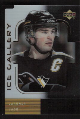 2000 Upper Deck Ice Ice Gallery #IG7 Jaromir Jagr  Pittsburgh Penguins
